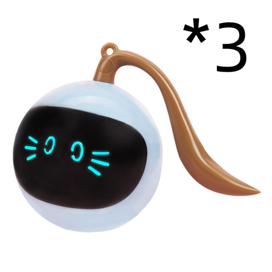 Interactive LED Cat Ball