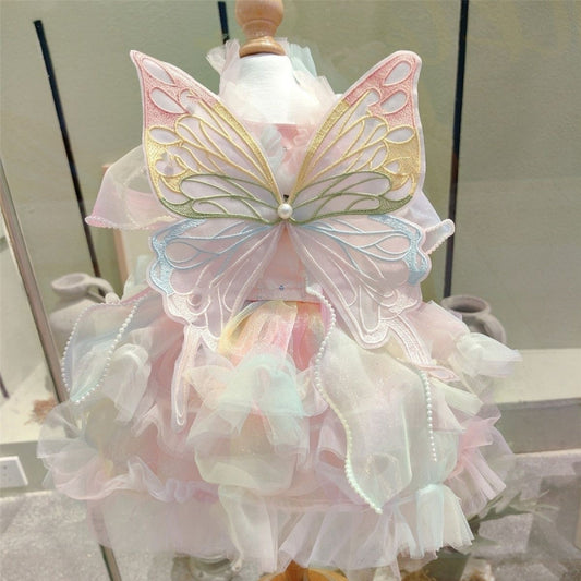 Butterfly Wings Dog Dress