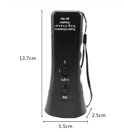 Ultrasonic Dog Flashlight