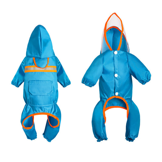 Reflective Pet Raincoat